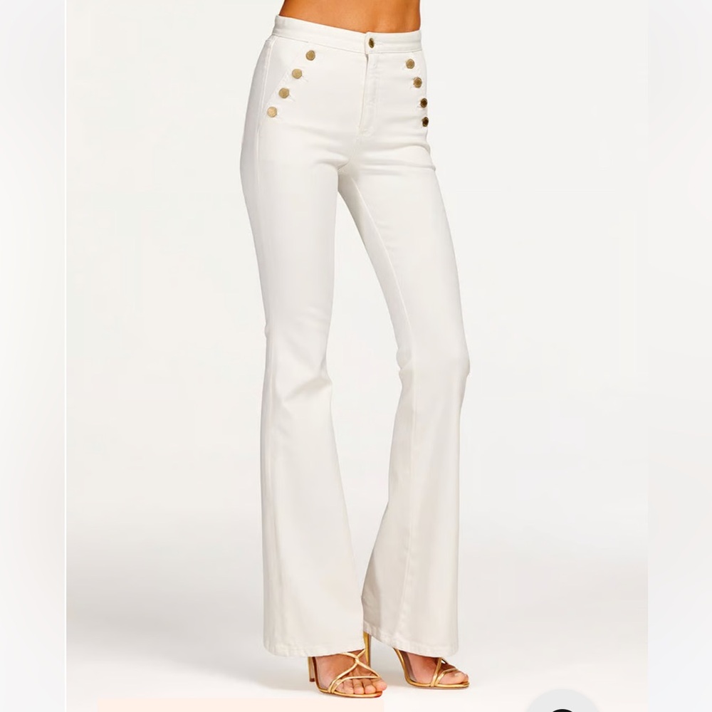 NWT Ramy Brooks White Helena Jeans Size: 23